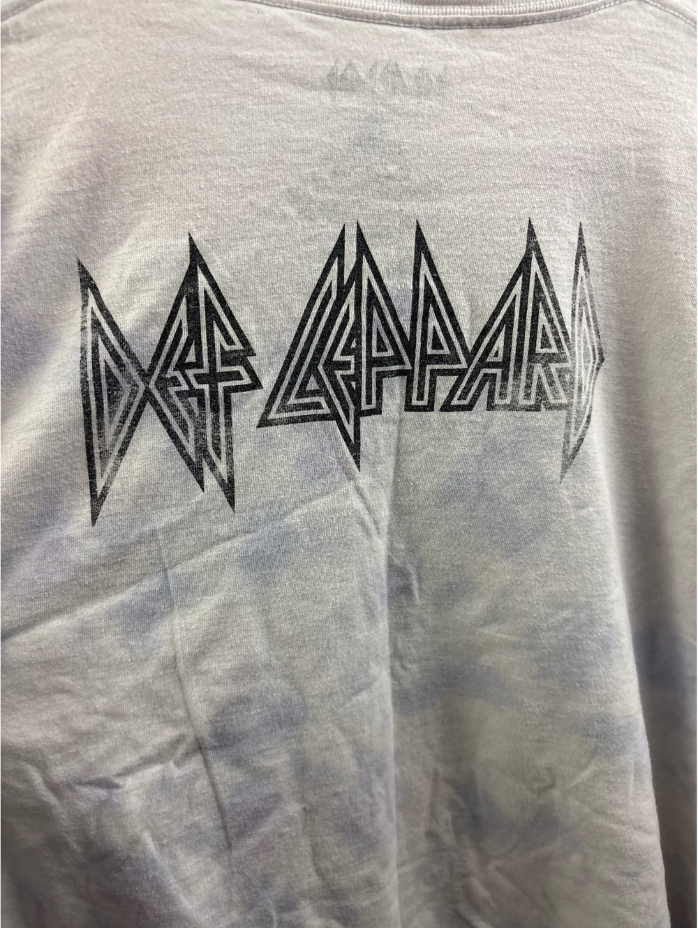Def Leppard High 'N' Dry Men’s Light Purple Blue Long Sleeve Graphic T-Shirt 3XL - Picture 7 of 8